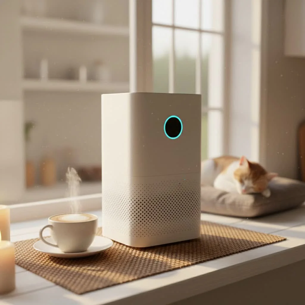Shark air purifier with Clean Sense IQ display