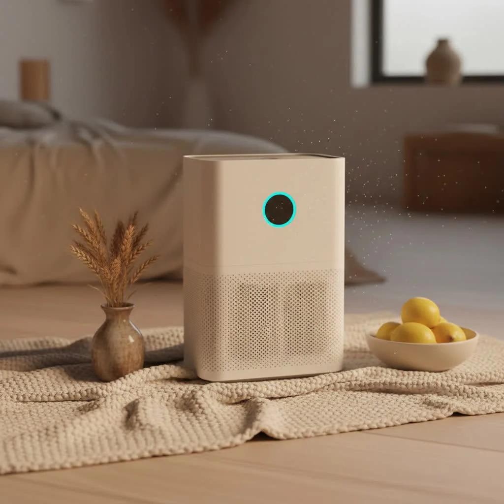 Levoit air purifier cleaning indoor air