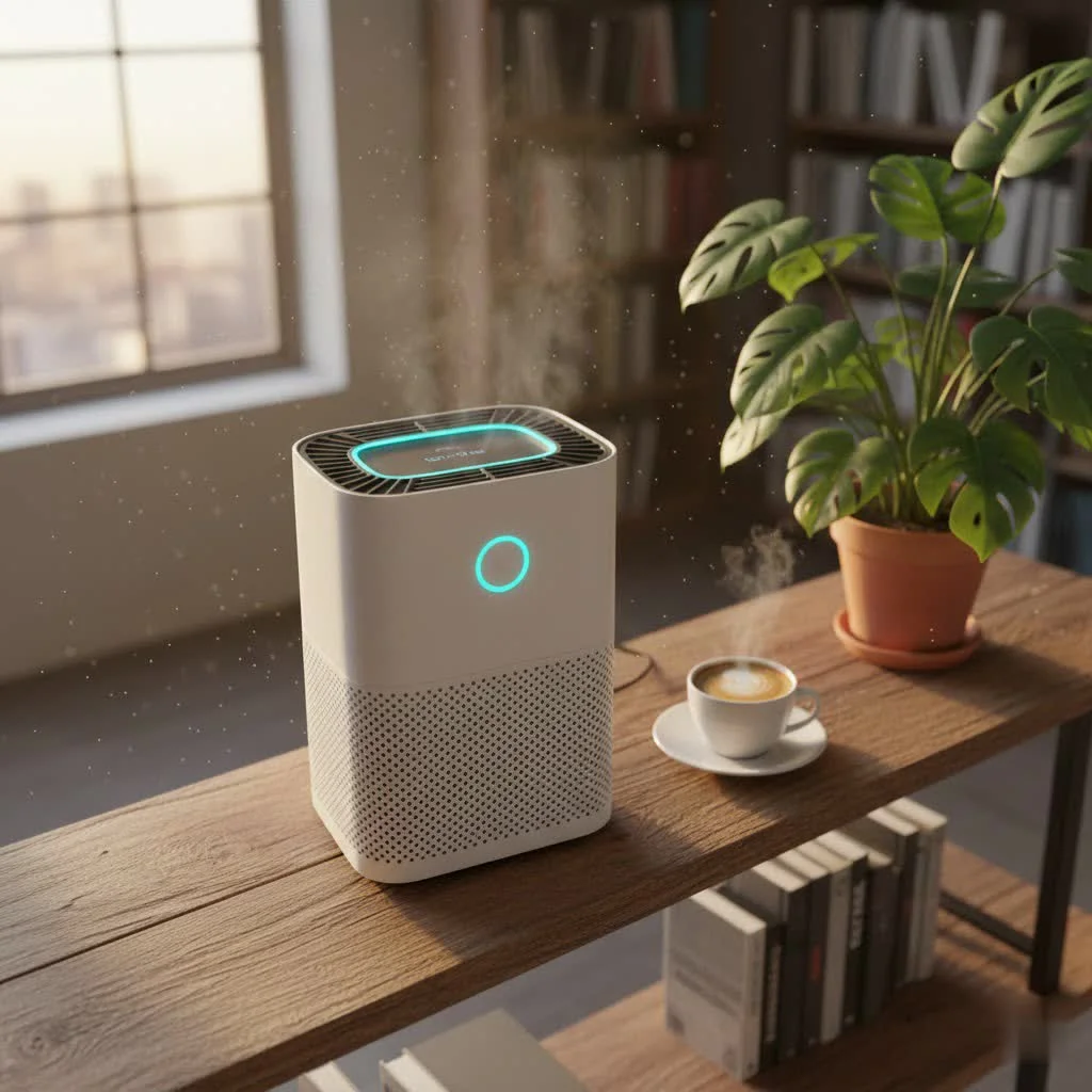 Air purifier with various filters for cleaner indoor air
