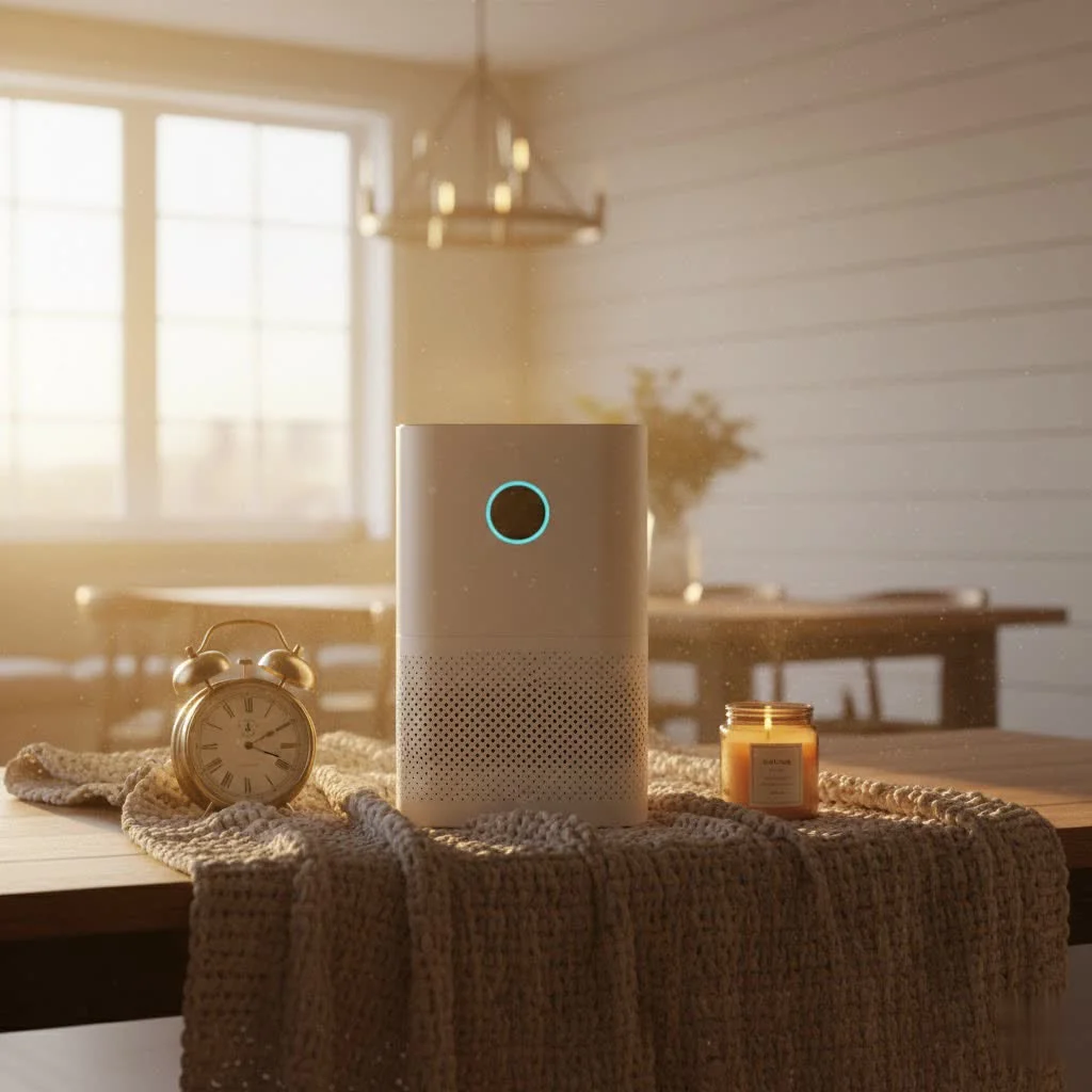 Air purifier for home removing dust and allergens