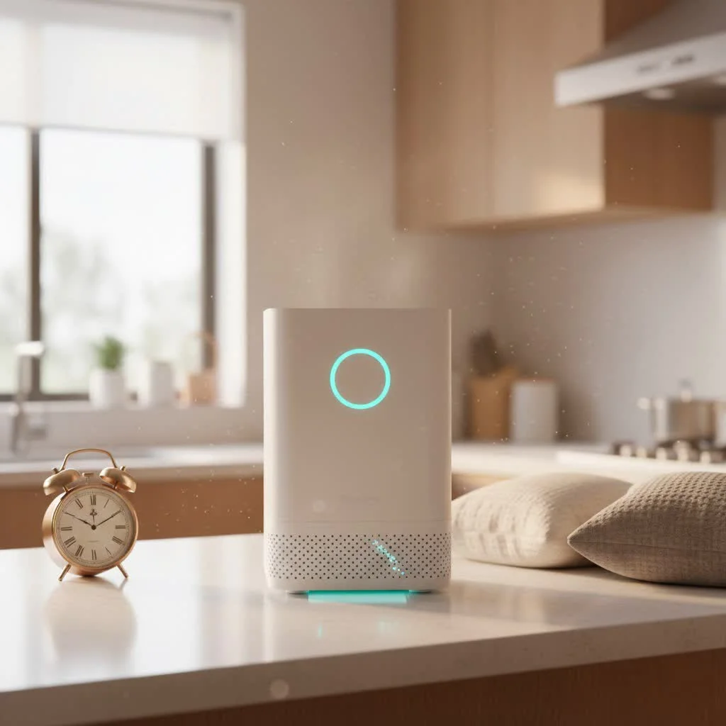 HEPA air purifier for mold removing spores