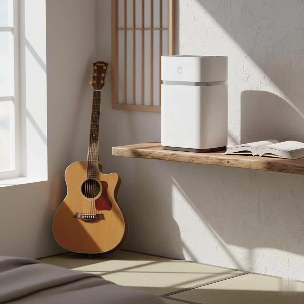 Aroeve air purifier with multi-stage filtration system