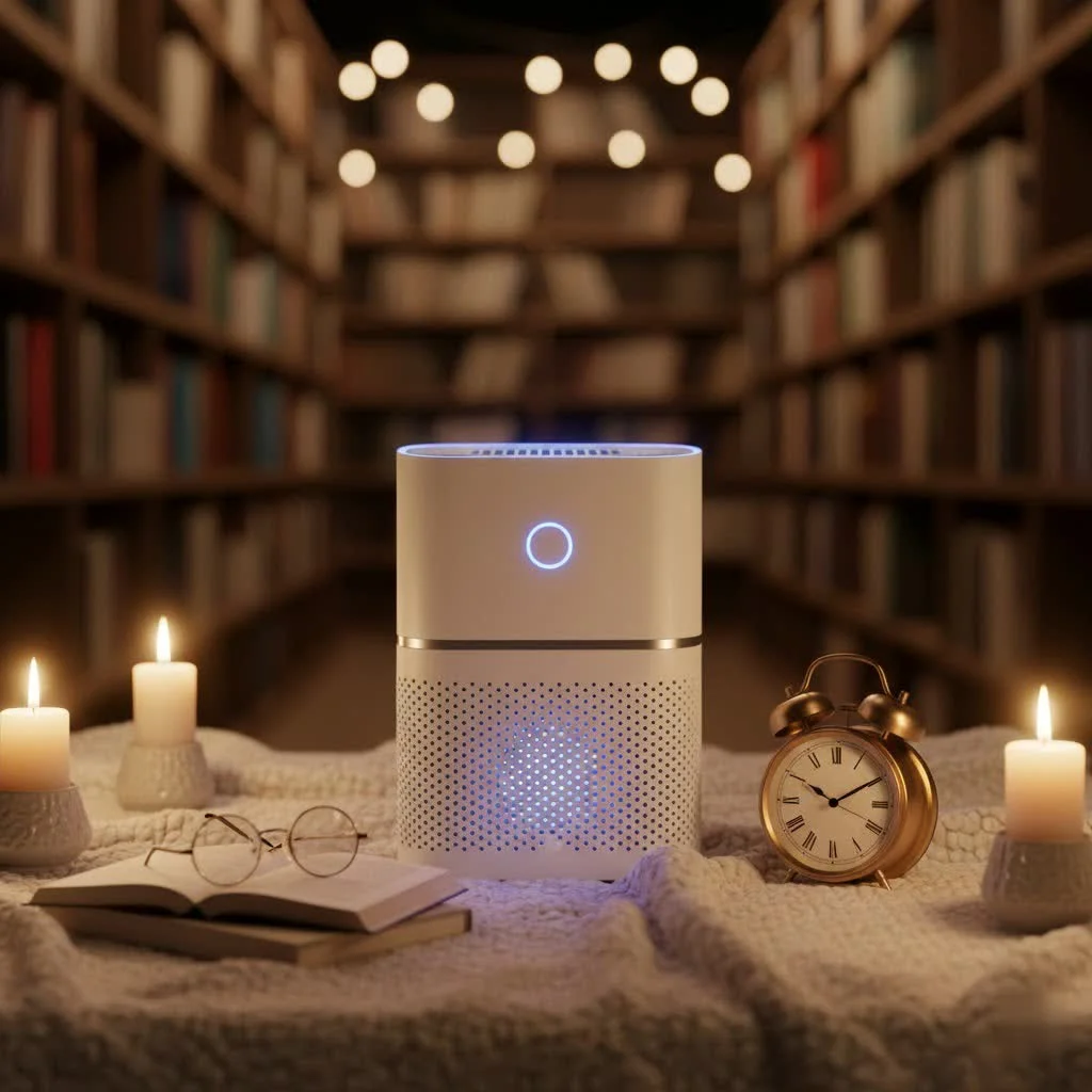 Air purifier effectively removing cigarette smoke from a room